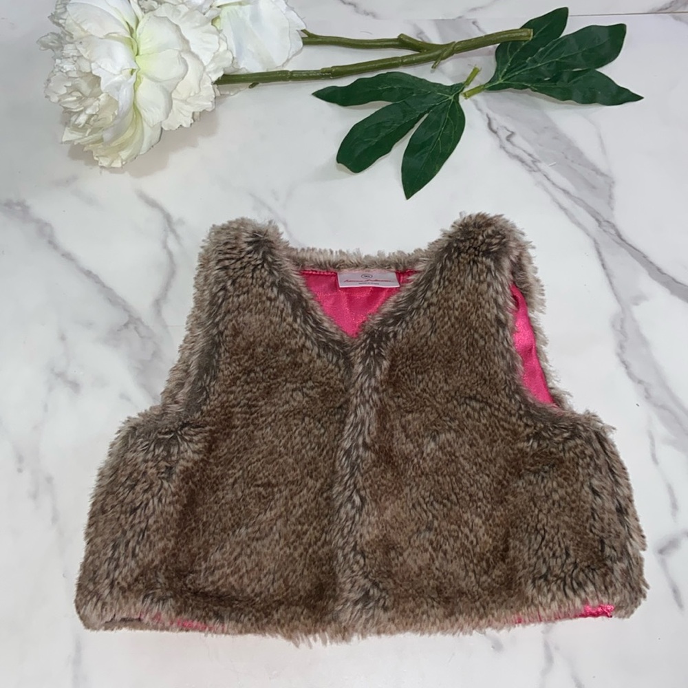 Hanna Andersson Brown and Tan Cozy Layer